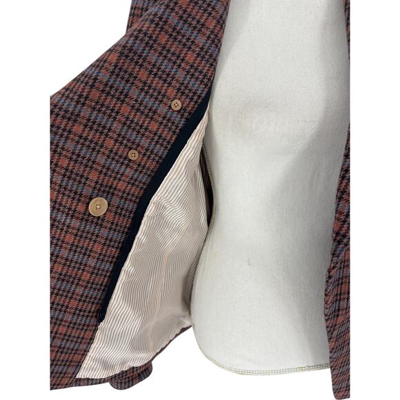 Veronica Beard Red Miller Dickey Jacket in Mauve Multi - Picture 11 of 16